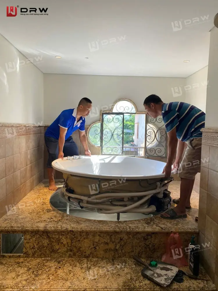 BỒN TẮM XÂY – DẤU ẤN CÁ NHÂN CHO KHÔNG GIAN SỐNG, DRW TIÊN PHONG TRONG GIẢI PHÁP THIẾT KẾ VÀ THI CÔNG