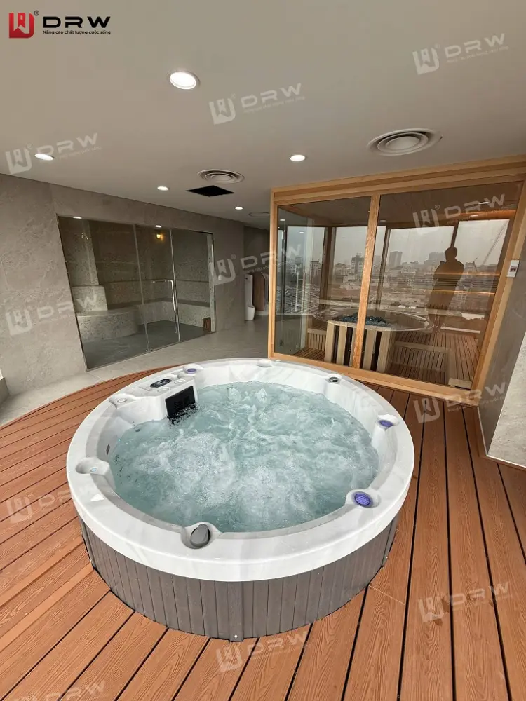 DRW HOÀN THIỆN DỰ ÁN LẮP ĐẶT 02 BỒN TẮM SPA JACUZZI CAO CẤP TẠI CỤC HẬU CẦN – BỘ CÔNG AN