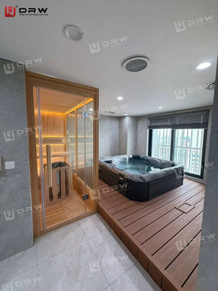 DRW HOÀN THIỆN DỰ ÁN LẮP ĐẶT 02 BỒN TẮM SPA JACUZZI CAO CẤP TẠI CỤC HẬU CẦN – BỘ CÔNG AN
