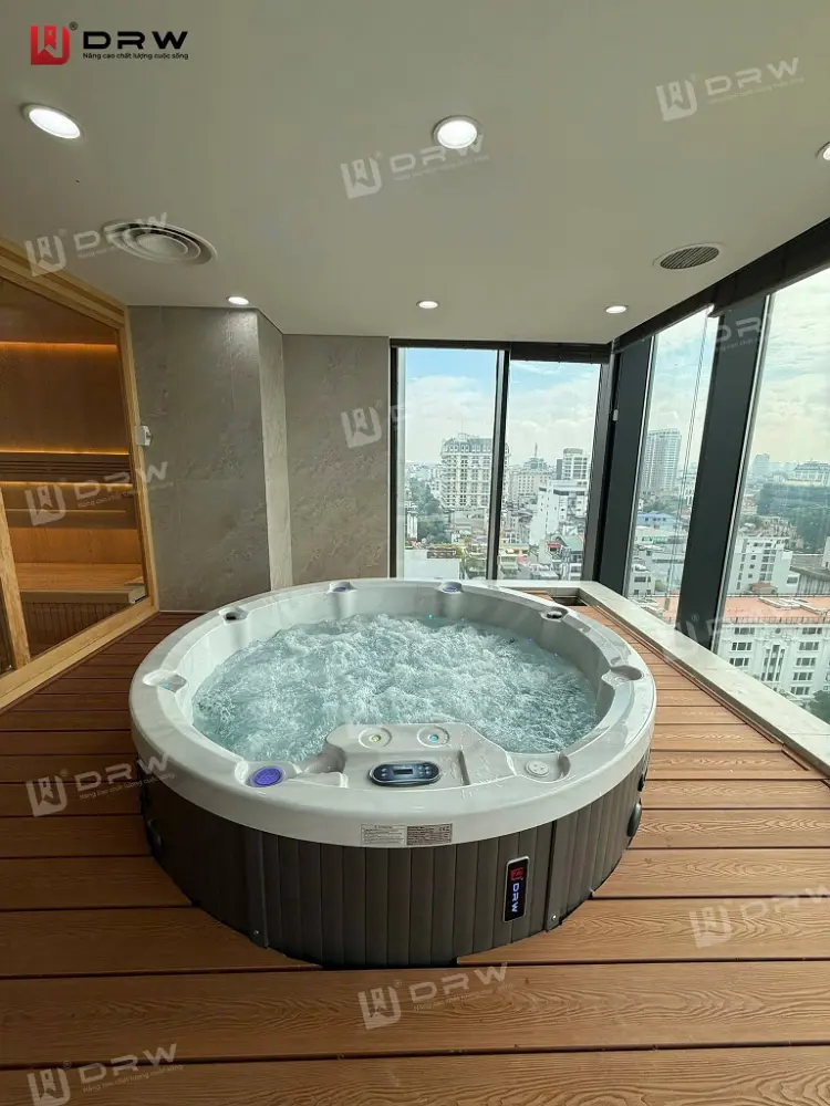 DRW HOÀN THIỆN DỰ ÁN LẮP ĐẶT 02 BỒN TẮM SPA JACUZZI CAO CẤP TẠI CỤC HẬU CẦN – BỘ CÔNG AN